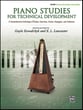 Piano Studies for Technical Development Vol. 1 piano sheet music cover